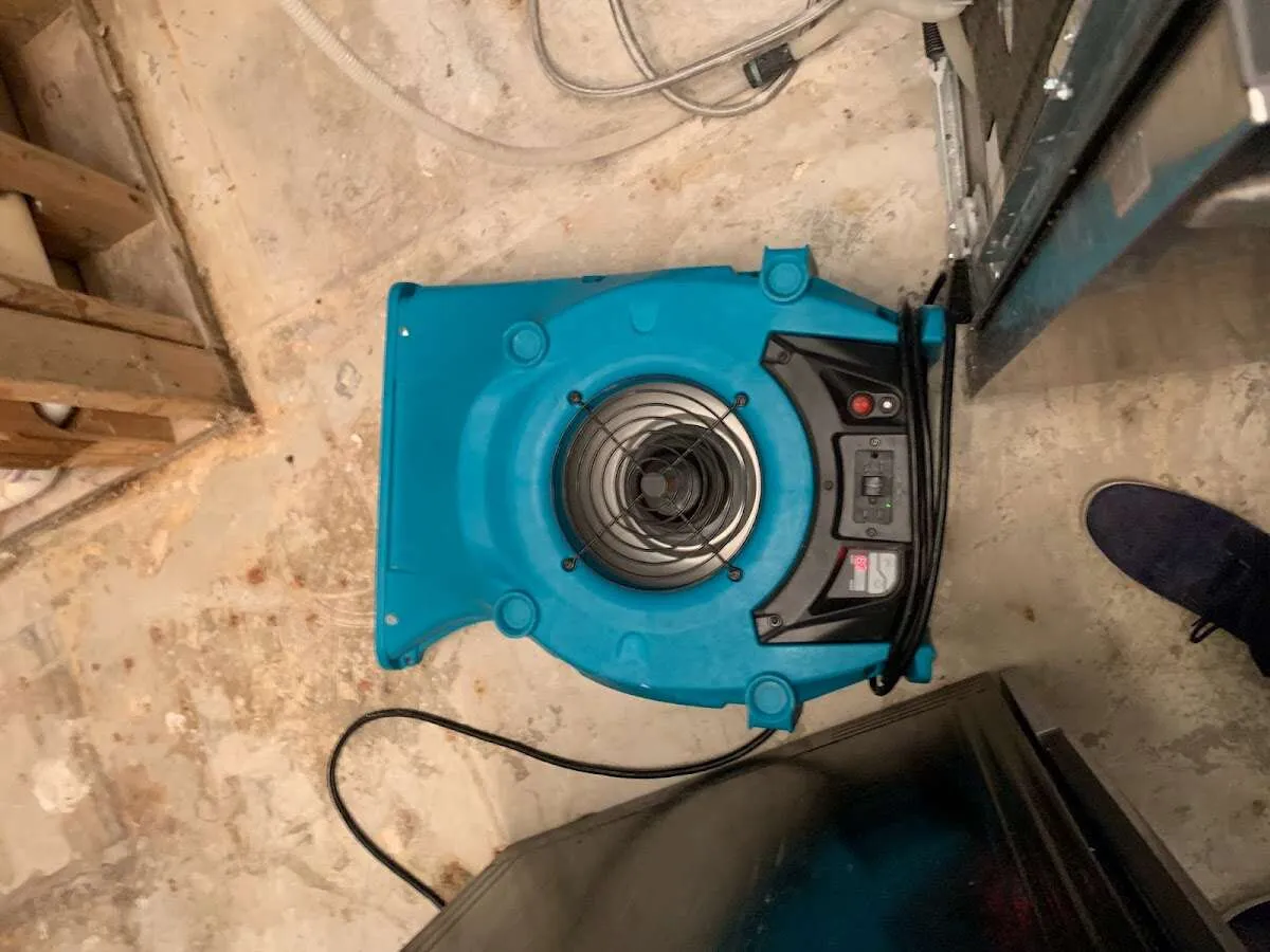 Air mover drying equipment for Mold Remediation & Removal in Wixom